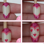 unhas decoradas Unhas decoradas dia dos namorados passo a passo