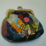 bolsa moeda patchwork