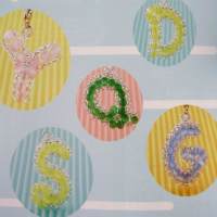 letras com micangas