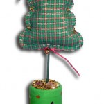 arvore natal tecido