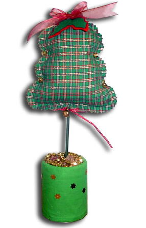 arvore natal tecido Mini árvore de natal de Tecido