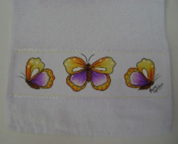 pintura toalha lavado pintura toalha lavado 05 Riscos para pintura em Toalhas de Banho