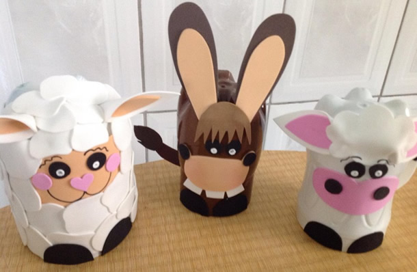 fantoche-de-garrafa-pet-animais