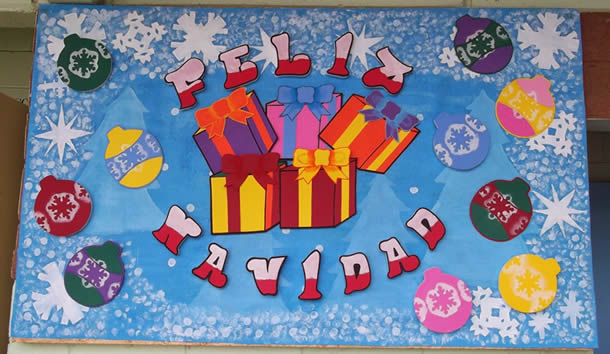 mural-de-natal-presentes