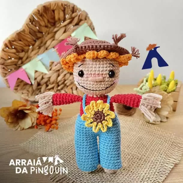 amigurumi-espantalho