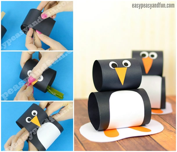 animais-de-papel-pinguim-rolos