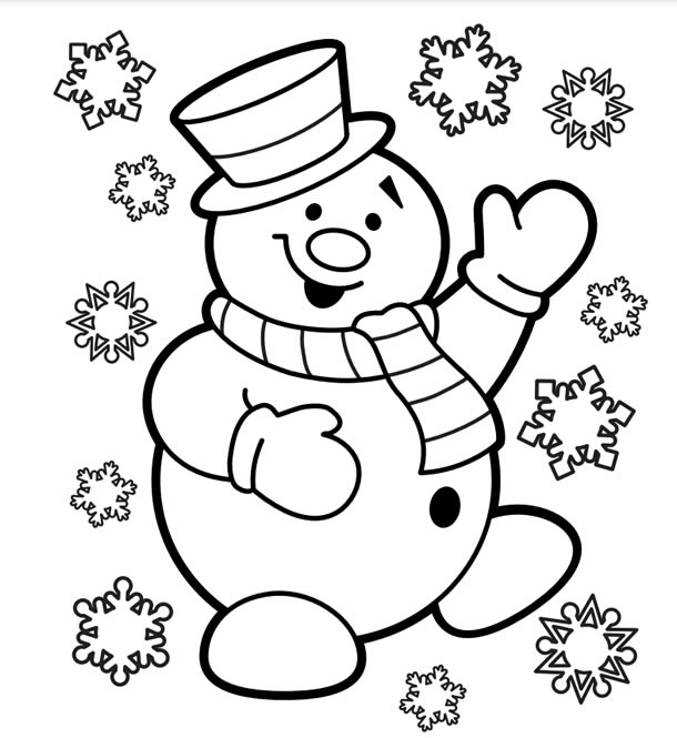 mural-de-natal-desenho-boneco-flocos