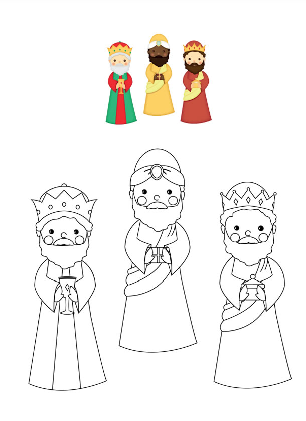 mural-de-natal-desenho-reis-magos2